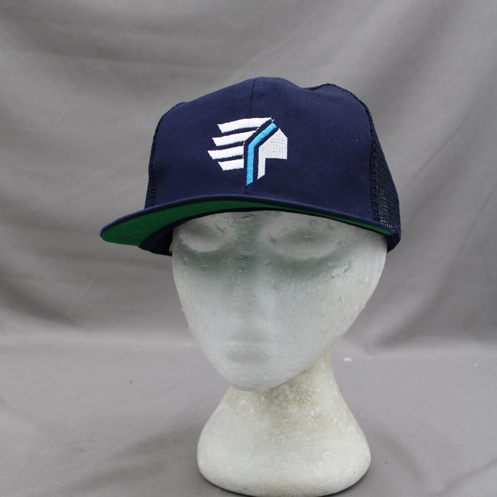 Syracuse Chiefs Hat (VTG) - Stitched Graphic Trucker by Twins - Adult Snapback